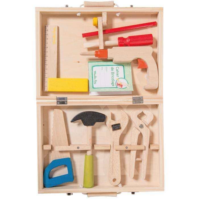 Moulin Roty,I Am Working, Wooden Tool Valise,CouCou,Toy